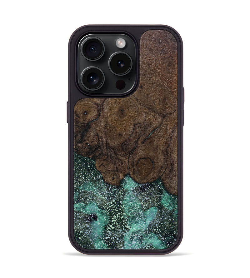 iPhone 15 Pro Wood+Resin Phone Case - Major (Cosmos, 664959)