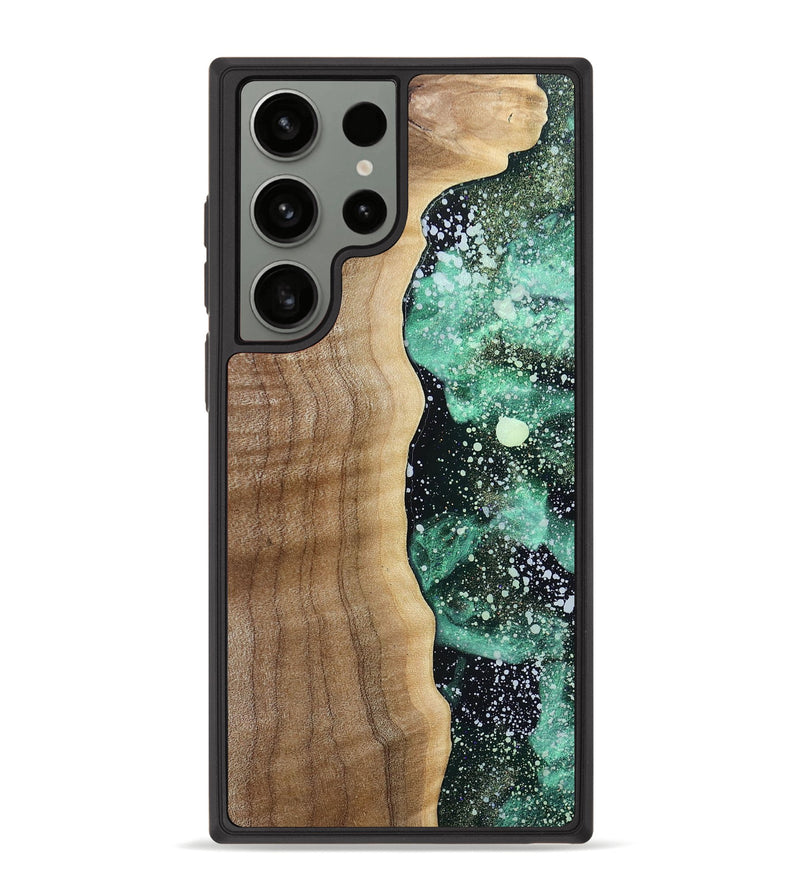 Galaxy S23 Ultra Wood+Resin Phone Case - Jimmie (Cosmos, 664962)