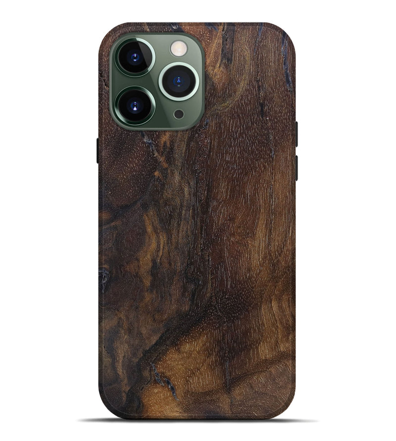 iPhone 13 Pro Max Wood+Resin Live Edge Phone Case - Cali (Wood Burl, 665143)