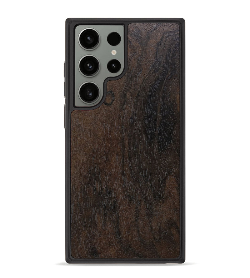 Galaxy S23 Ultra Wood+Resin Phone Case - Skyler (Wood Burl, 665357)