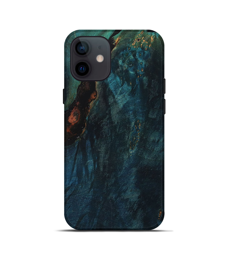iPhone 12 mini Burl Wood Live Edge Phone Case - Bailey (Wood Burl, 665433)