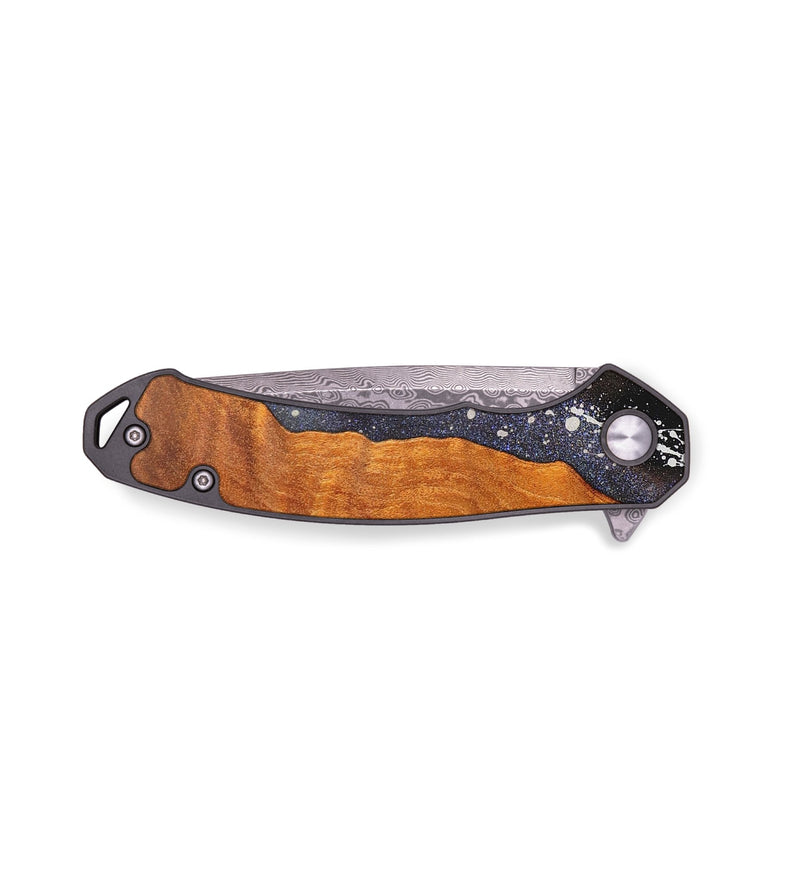 EDC Wood+Resin Pocket Knife - Kailey (Cosmos, 665642)