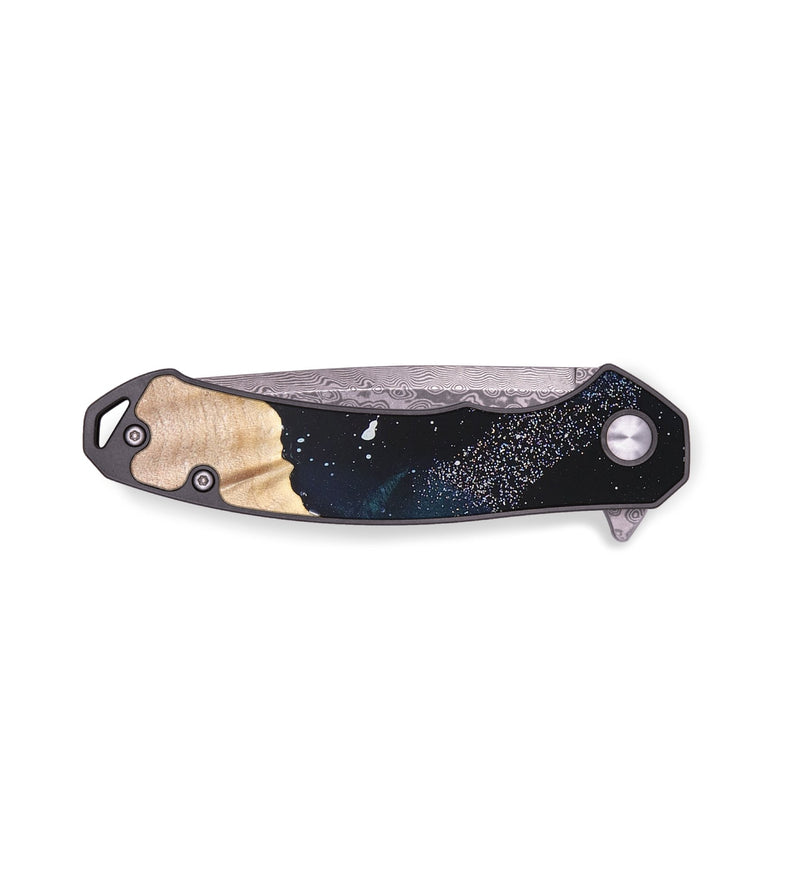 EDC Wood+Resin Pocket Knife - Stella (Cosmos, 665644)