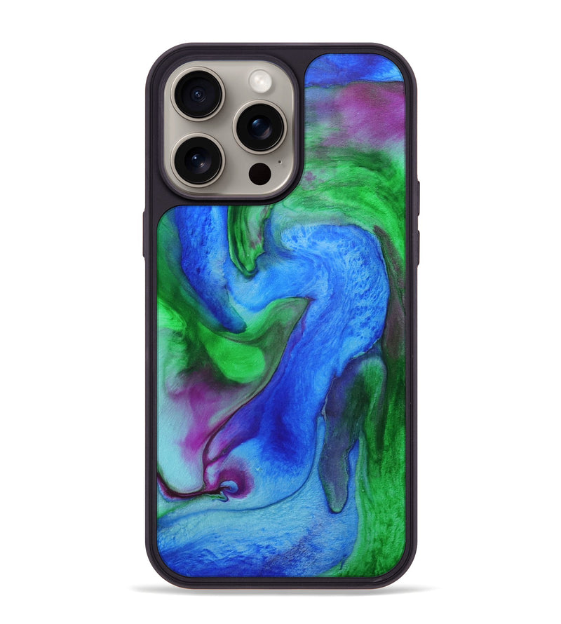 iPhone 15 Pro Max ResinArt Phone Case - Gianna (Watercolor, 665720)