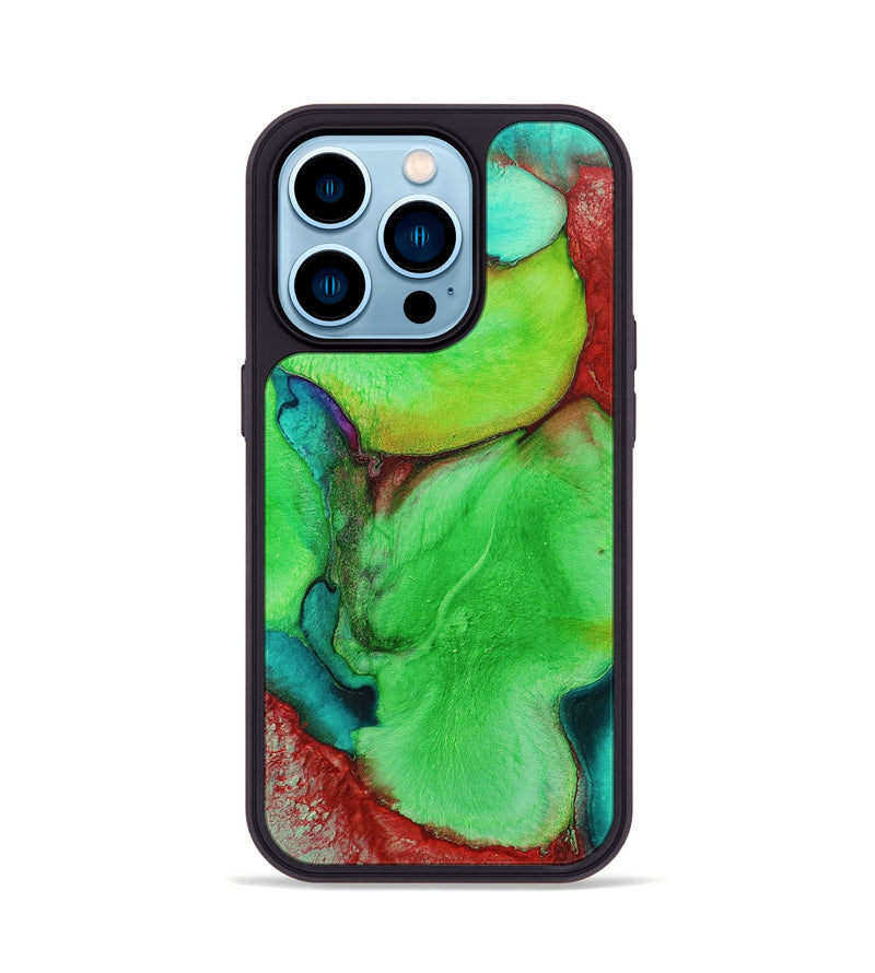 iPhone 14 Pro ResinArt Phone Case - Khadijah (Watercolor, 665722)