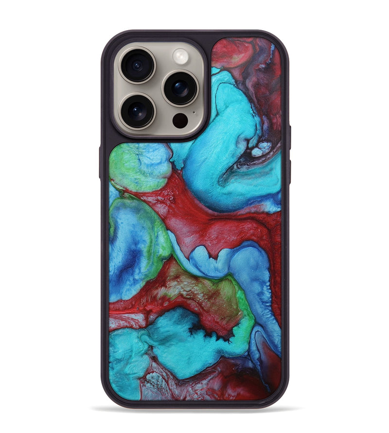 iPhone 15 Pro Max ResinArt Phone Case - Tessa (Watercolor, 665725)