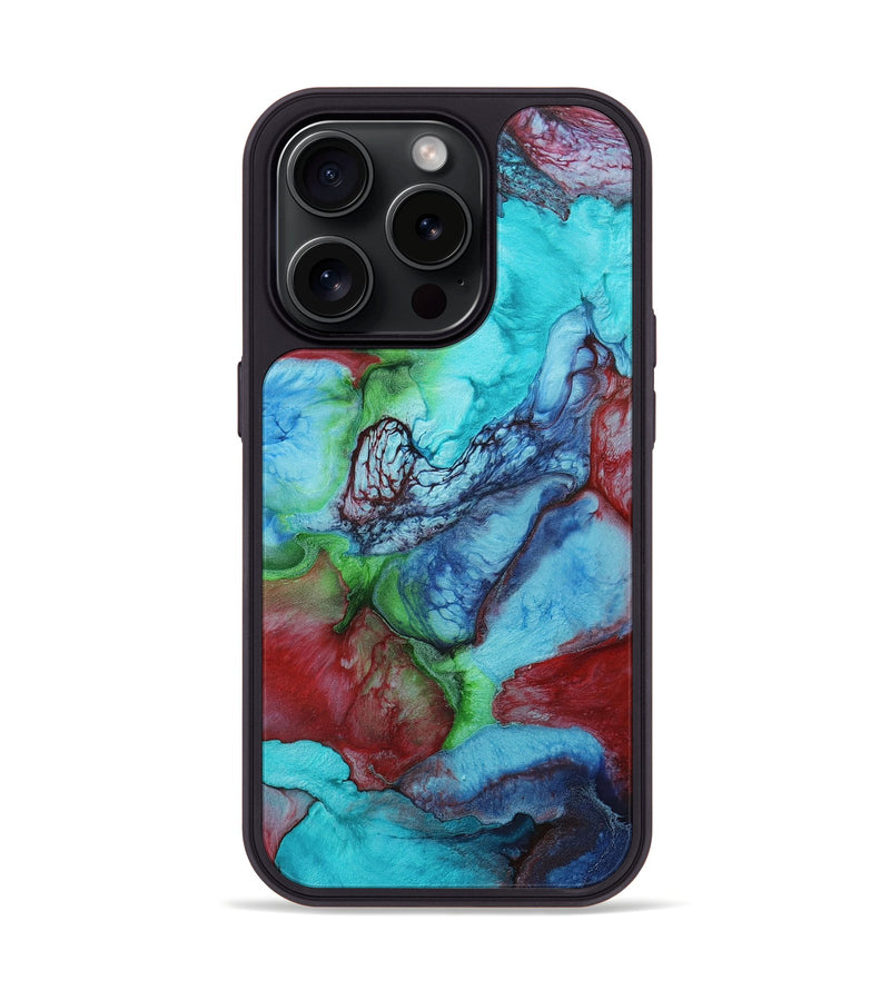 iPhone 15 Pro ResinArt Phone Case - Marc (Watercolor, 665735)