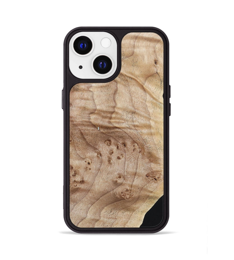 iPhone 13 Wood+Resin Phone Case - David (Wood Burl, 665772)