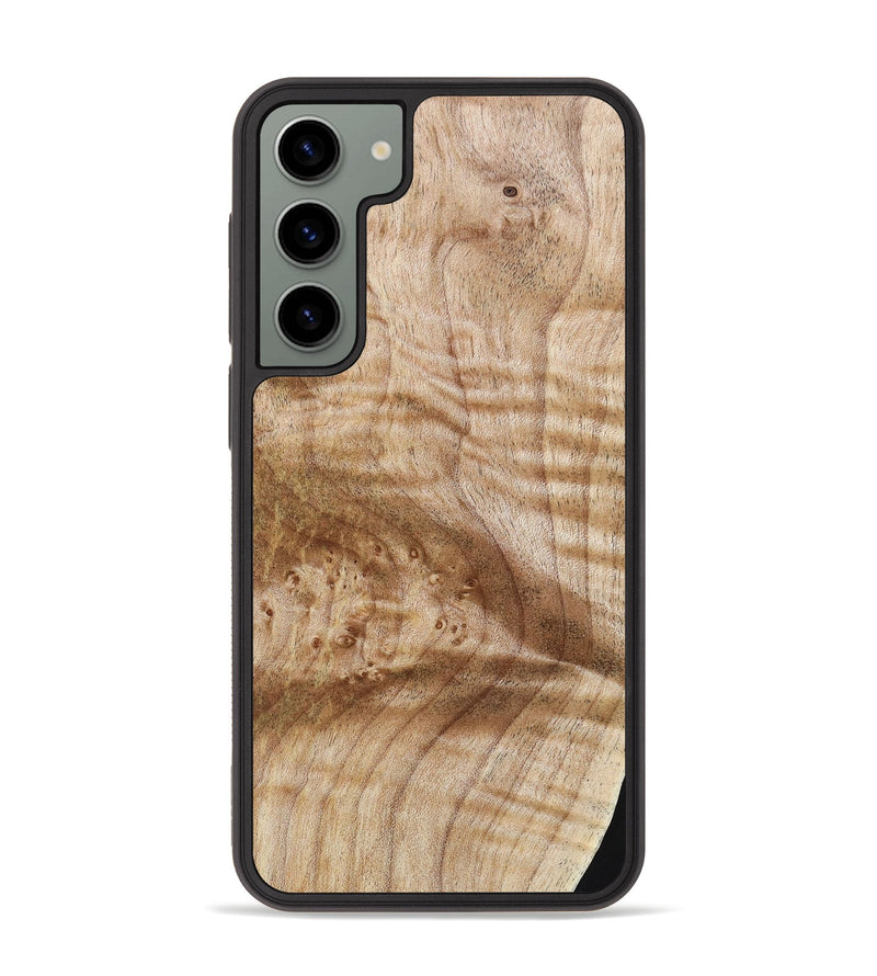 Galaxy S23 Plus Wood+Resin Phone Case - Miranda (Wood Burl, 665851)
