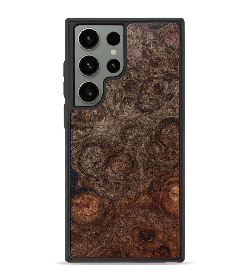 Galaxy S23 Ultra Wood+Resin Phone Case - Addyson (Wood Burl, 665864)
