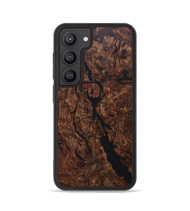 Galaxy S23 Wood+Resin Phone Case - Devante (Wood Burl, 665930)