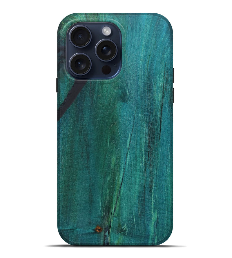 iPhone 15 Pro Max Burl Wood Live Edge Phone Case - Tamra (Wood Burl, 665987)