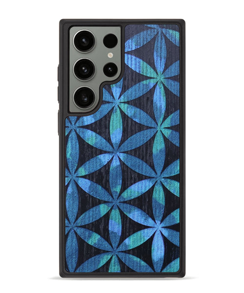 Galaxy S23 Ultra Wood+Resin Phone Case - Tristen (Retro, 666132)