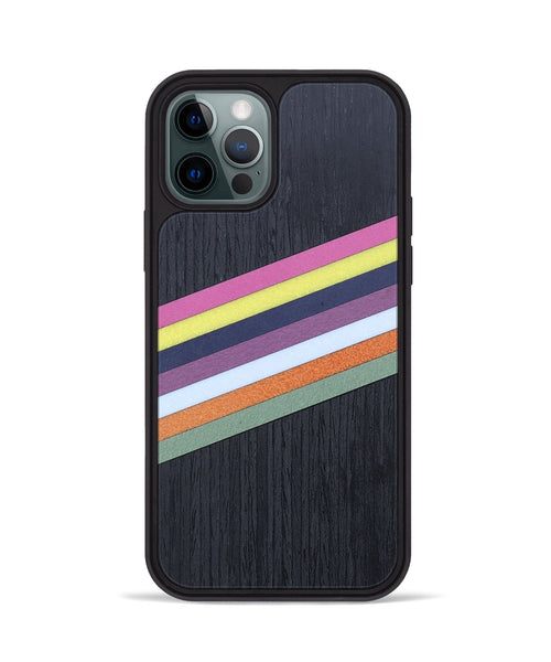 iPhone 12 Pro Wood+Resin Phone Case - Nova (Retro, 666133)