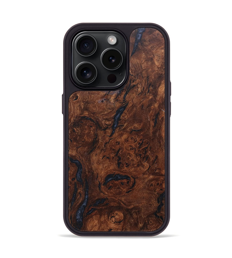 iPhone 15 Pro Burl Wood Phone Case - Danna (Wood Burl, 666143)