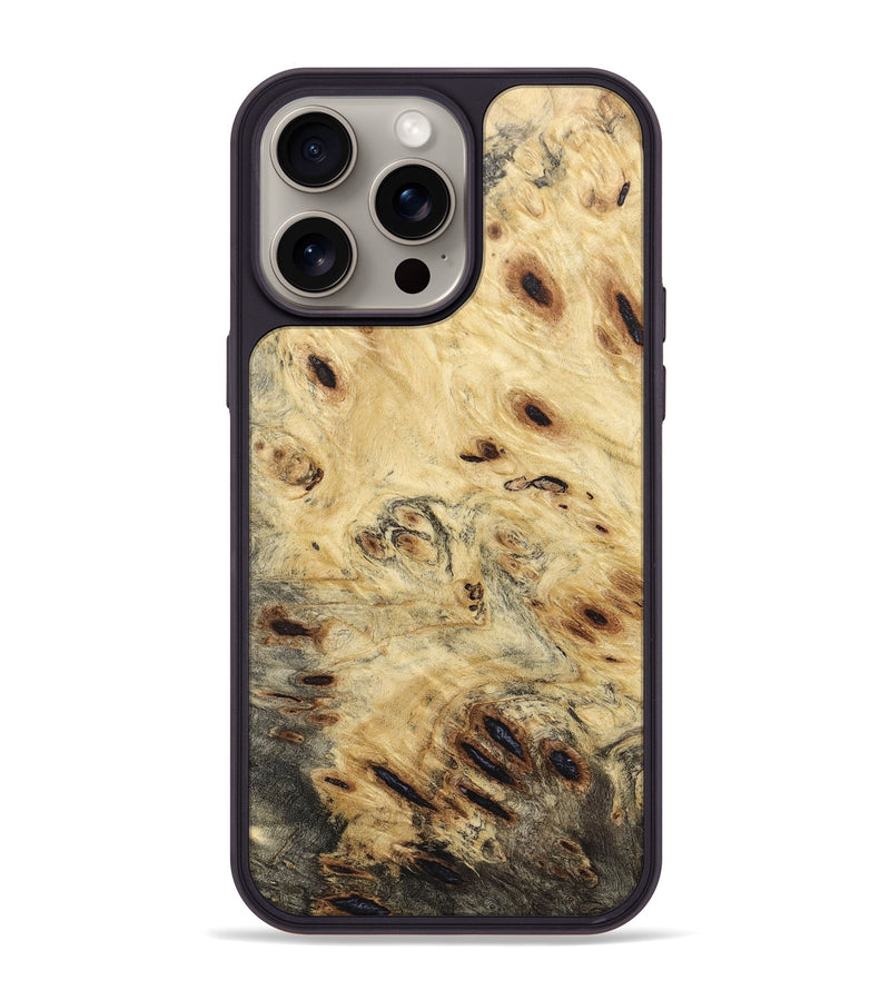 iPhone 15 Pro Max Burl Wood Phone Case - Luca (Wood Burl, 666146)