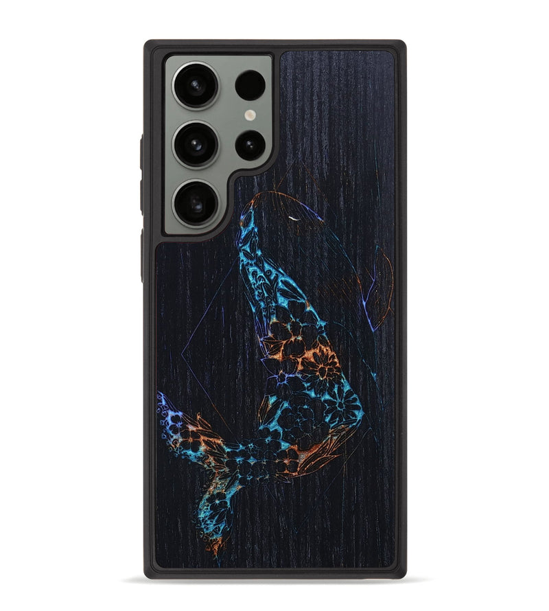 Galaxy S23 Ultra Wood+Resin Phone Case - Grady (Pattern, 666578)