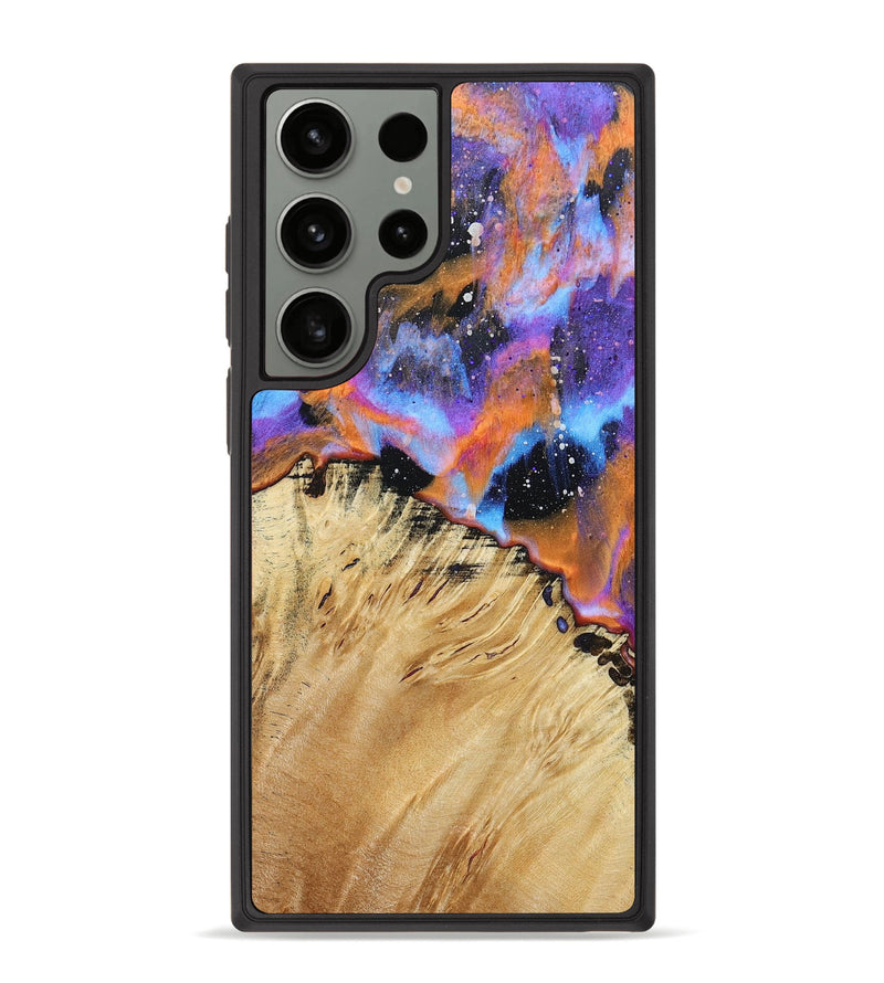 Galaxy S23 Ultra Wood+Resin Phone Case - Moises (Cosmos, 666584)