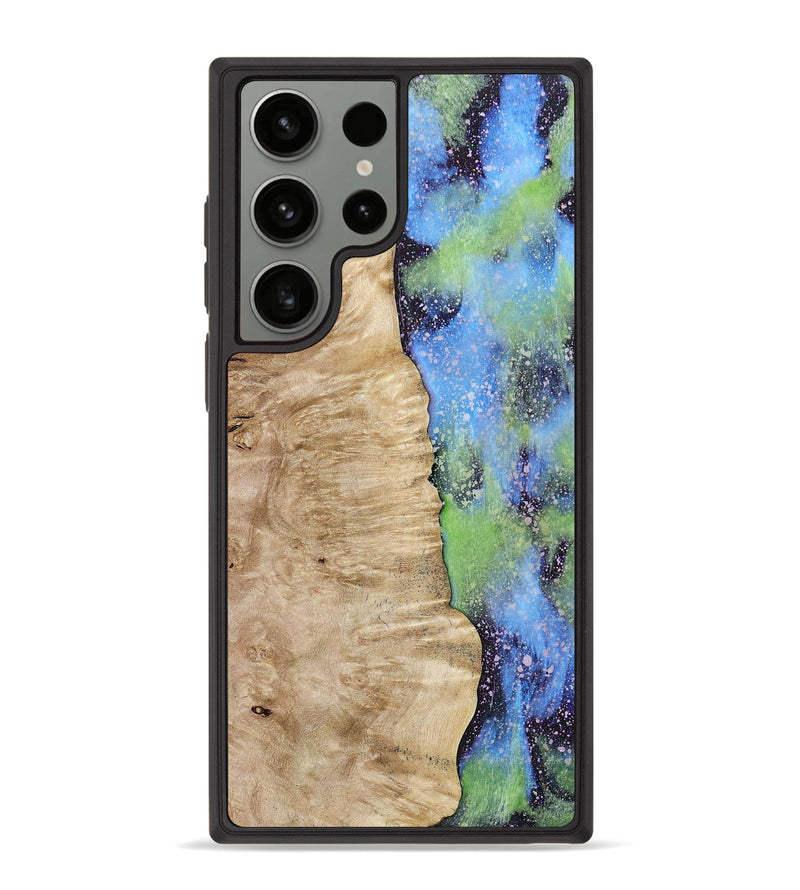 Galaxy S23 Ultra Wood+Resin Phone Case - Tate (Cosmos, 666590)