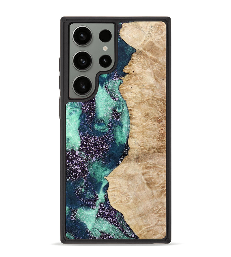 Galaxy S23 Ultra Wood+Resin Phone Case - Cindy (Cosmos, 666795)