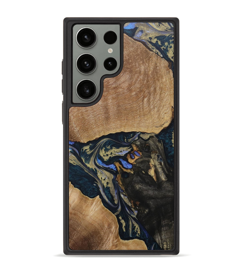Galaxy S23 Ultra Wood+Resin Phone Case - Jacqueline (Mosaic, 667063)