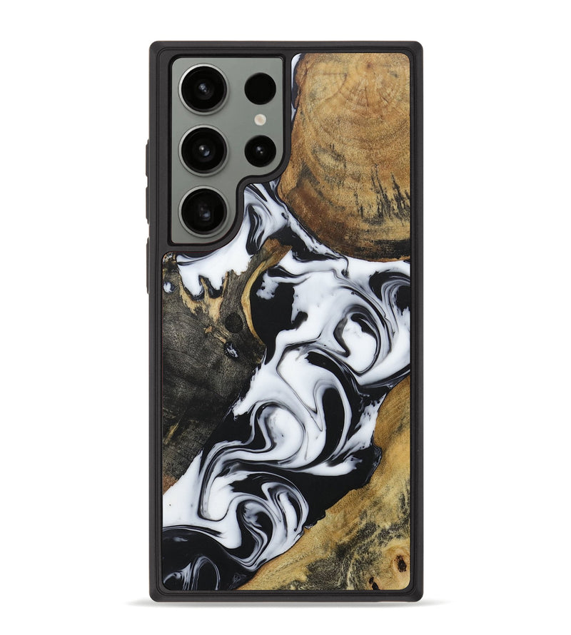 Galaxy S23 Ultra Wood+Resin Phone Case - Nicolas (Mosaic, 667073)