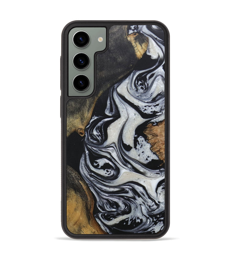 Galaxy S23 Plus Wood+Resin Phone Case - Haylee (Mosaic, 667074)