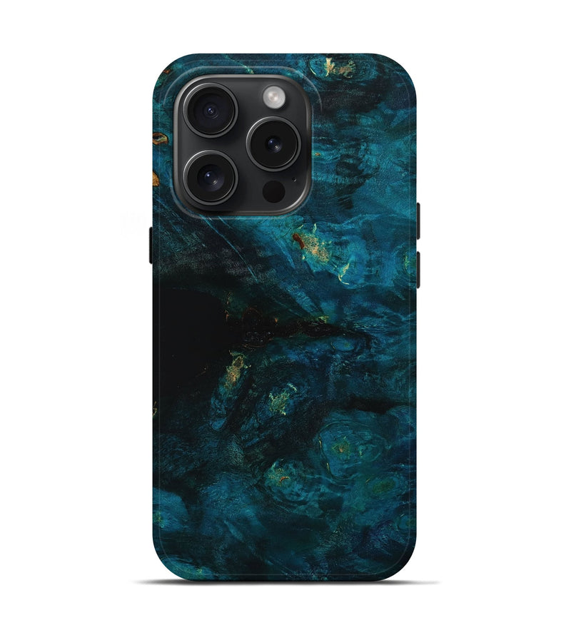 iPhone 15 Pro  Live Edge Phone Case - Shari (Wood Burl, 667278)