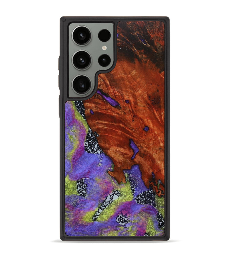 Galaxy S23 Ultra Wood+Resin Phone Case - Daisy (Cosmos, 667322)