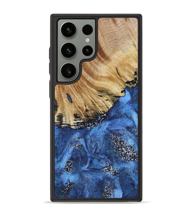 Galaxy S23 Ultra Wood+Resin Phone Case - Ian (Cosmos, 667330)