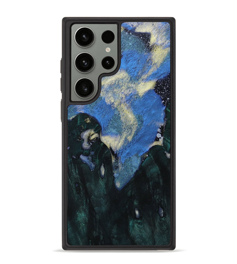 Galaxy S23 Ultra Wood+Resin Phone Case - Breanna (Cosmos, 667334)