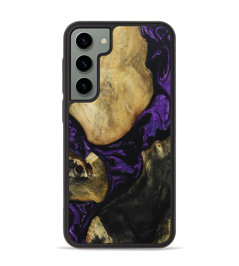 Galaxy S23 Plus Wood+Resin Phone Case - Serena (Mosaic, 667418)