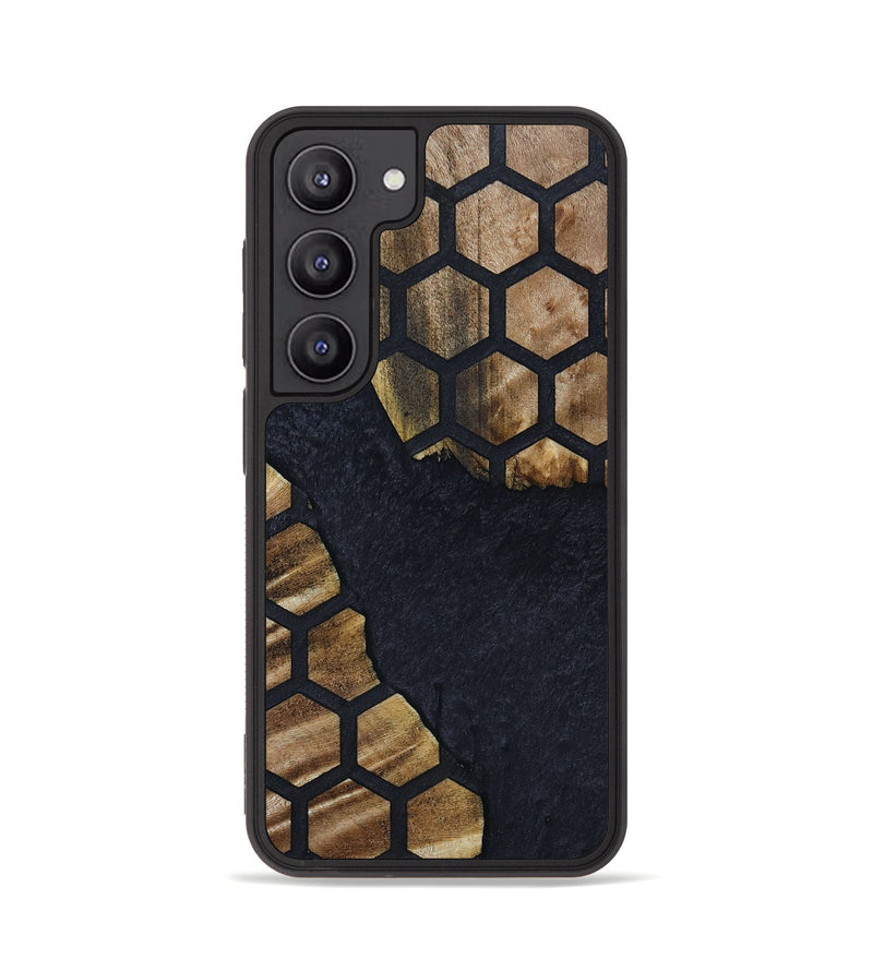 Galaxy S23 Wood+Resin Phone Case - Dulce (Pattern, 667471)