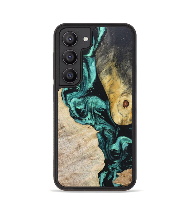 Galaxy S23 Wood+Resin Phone Case - Ethel (Mosaic, 667786)
