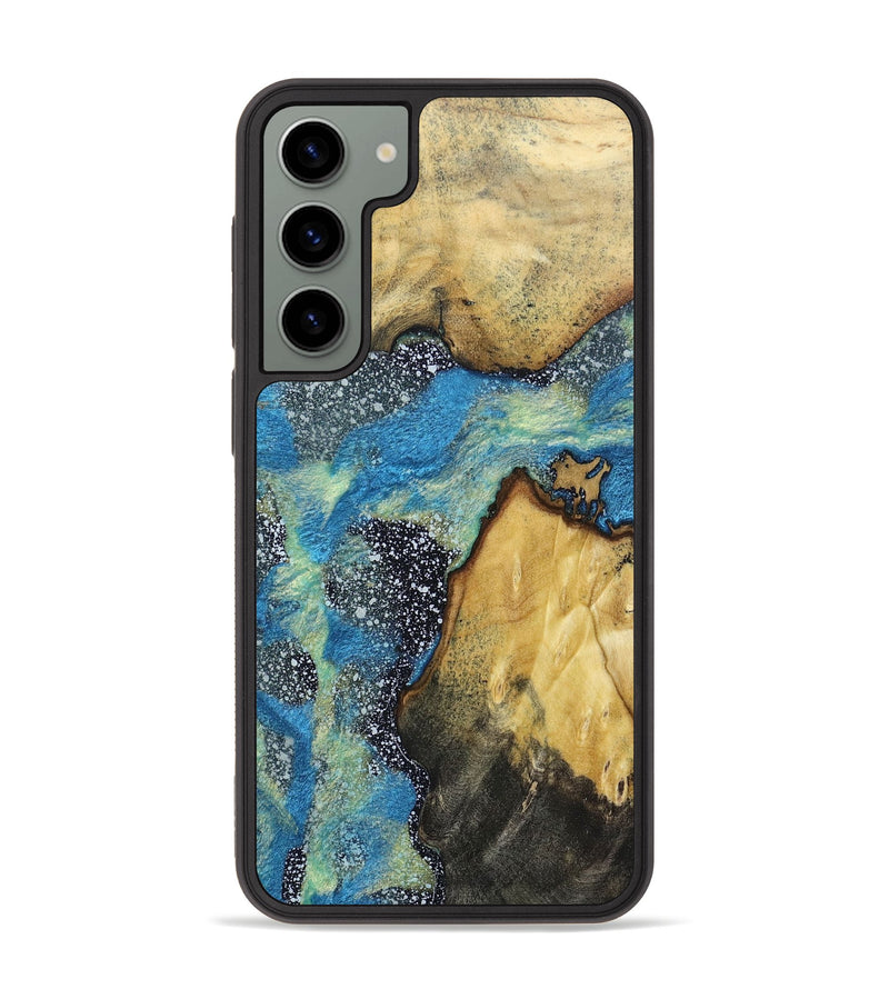 Galaxy S23 Plus Wood+Resin Phone Case - King (Cosmos, 667879)