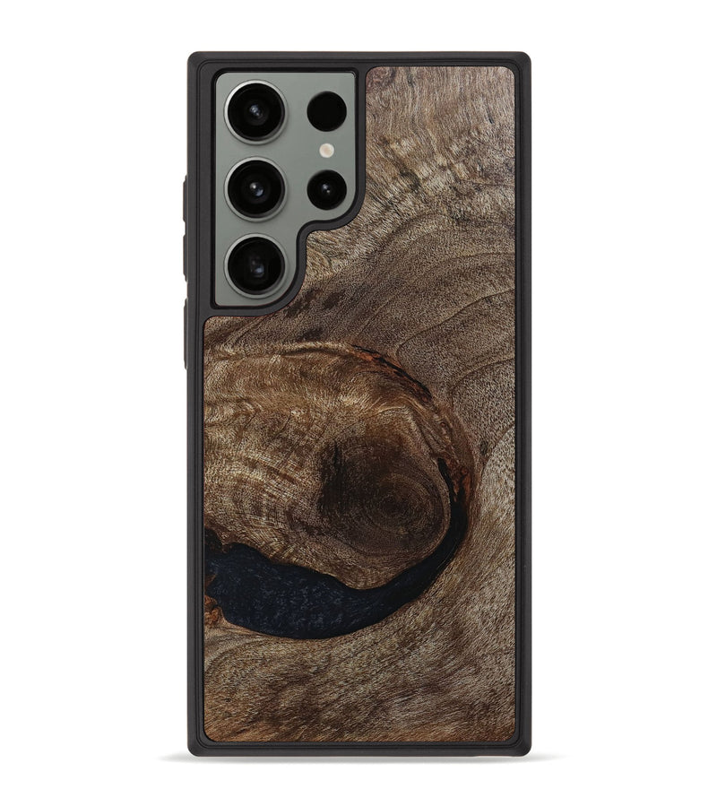 Galaxy S23 Ultra Wood+Resin Phone Case - Alta (Wood Burl, 667909)