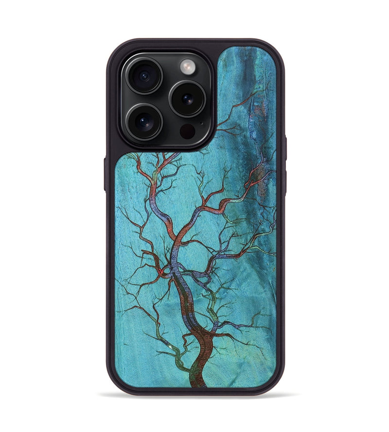 iPhone 15 Pro Wood+Resin Phone Case - Tammy (Harvest, 667949)