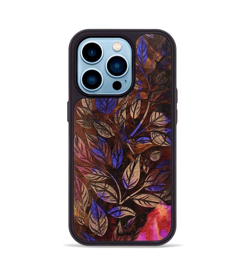 iPhone 14 Pro Wood+Resin Phone Case - Chelsea (Harvest, 667971)