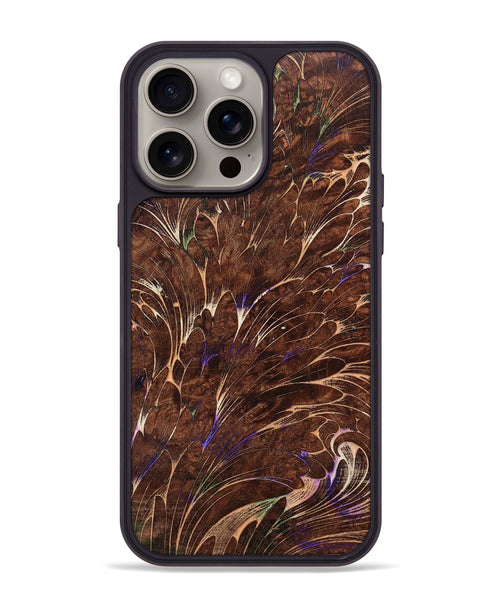 iPhone 15 Pro Max Wood+Resin Phone Case - Waylon (Harvest, 667975)