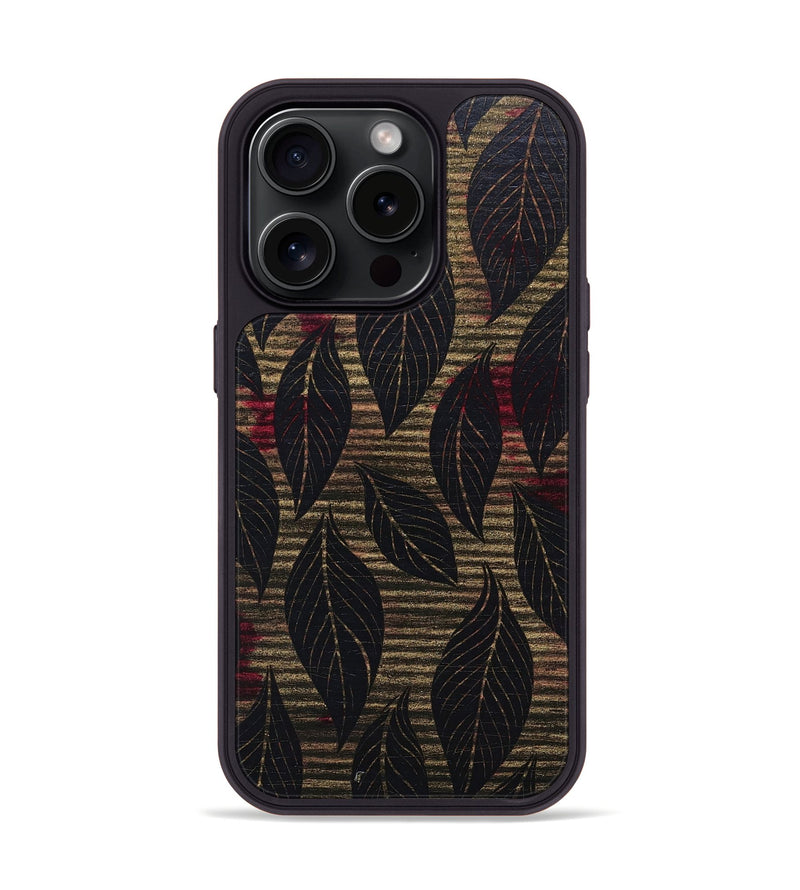 iPhone 15 Pro Wood+Resin Phone Case - Anastasia (Harvest, 668007)