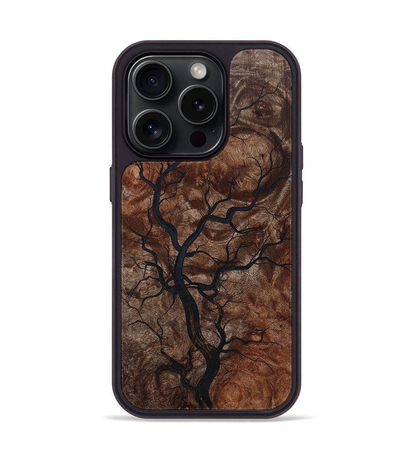 iPhone 15 Pro Wood+Resin Phone Case - Perry (Harvest, 668008)