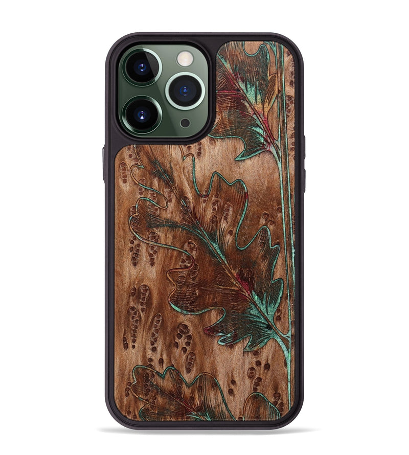 iPhone 13 Pro Max Wood+Resin Phone Case - Braylon (Harvest, 668018)