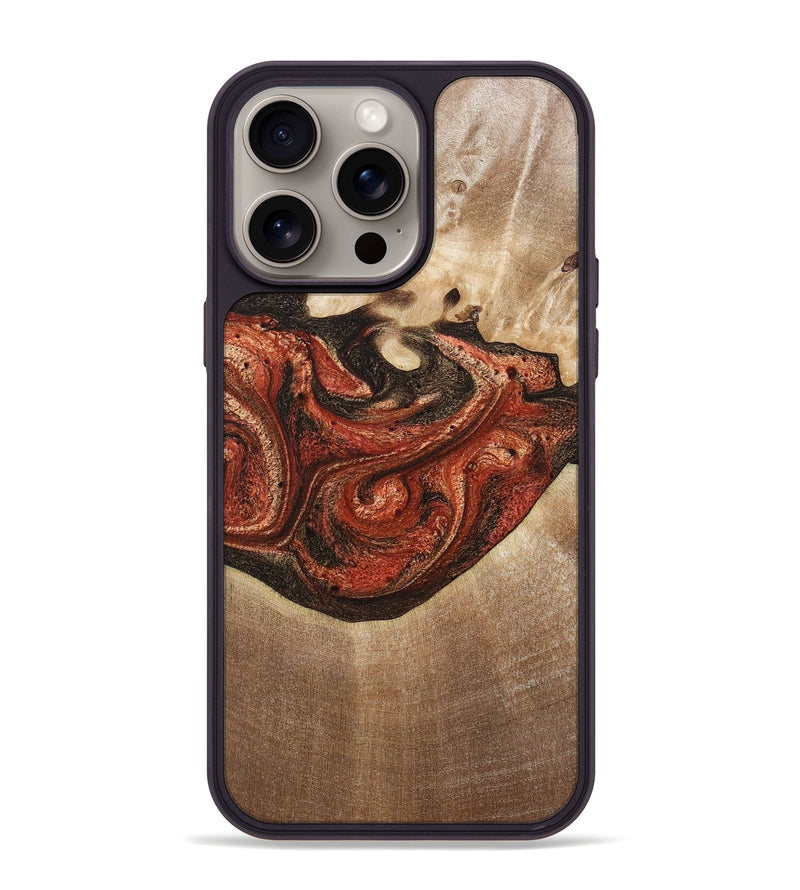 iPhone 15 Pro Max Wood+Resin Phone Case - Israel (Harvest, 668026)