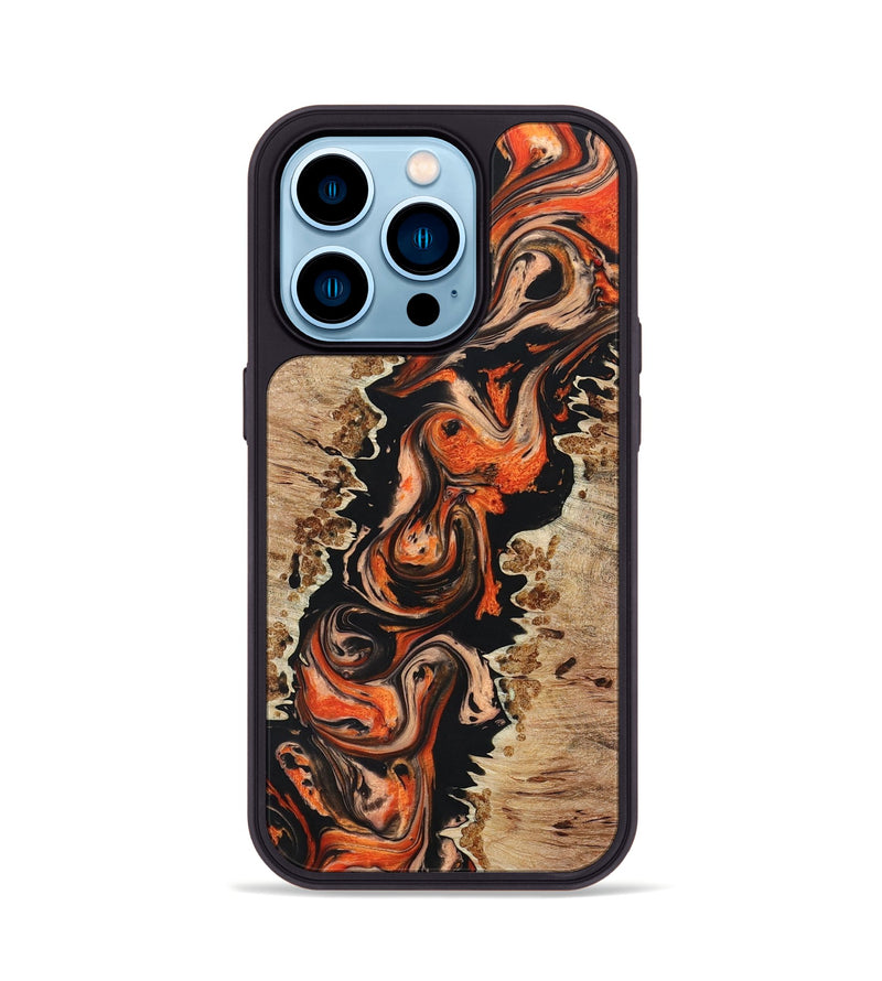 iPhone 14 Pro Wood+Resin Phone Case - Scott (Harvest, 668028)