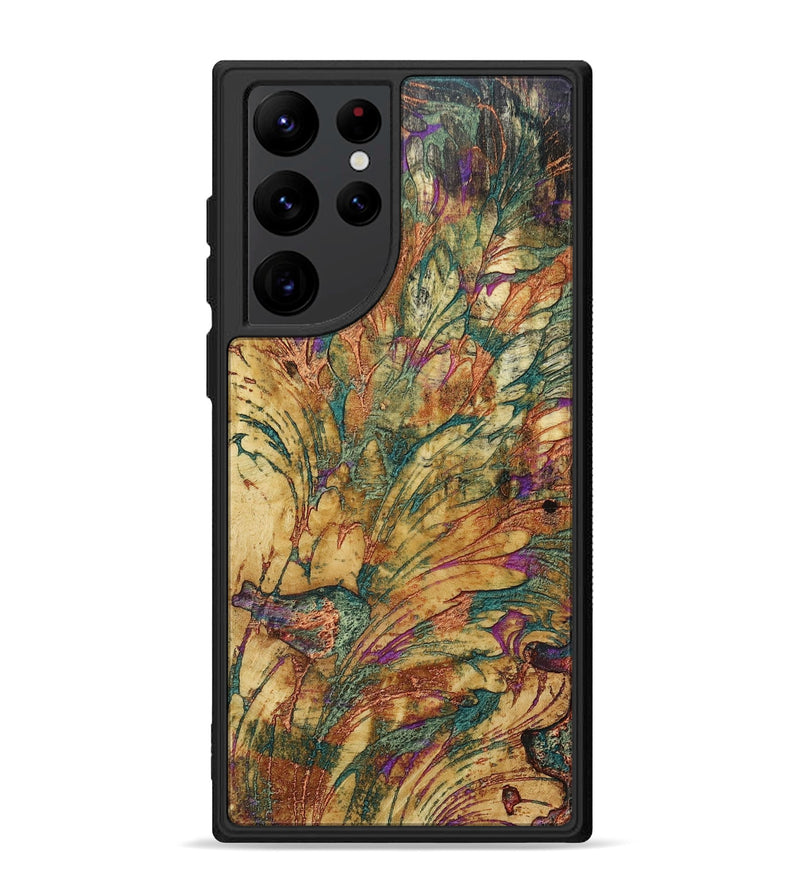 Galaxy S22 Ultra Wood+Resin Phone Case - Zion (Harvest, 668030)