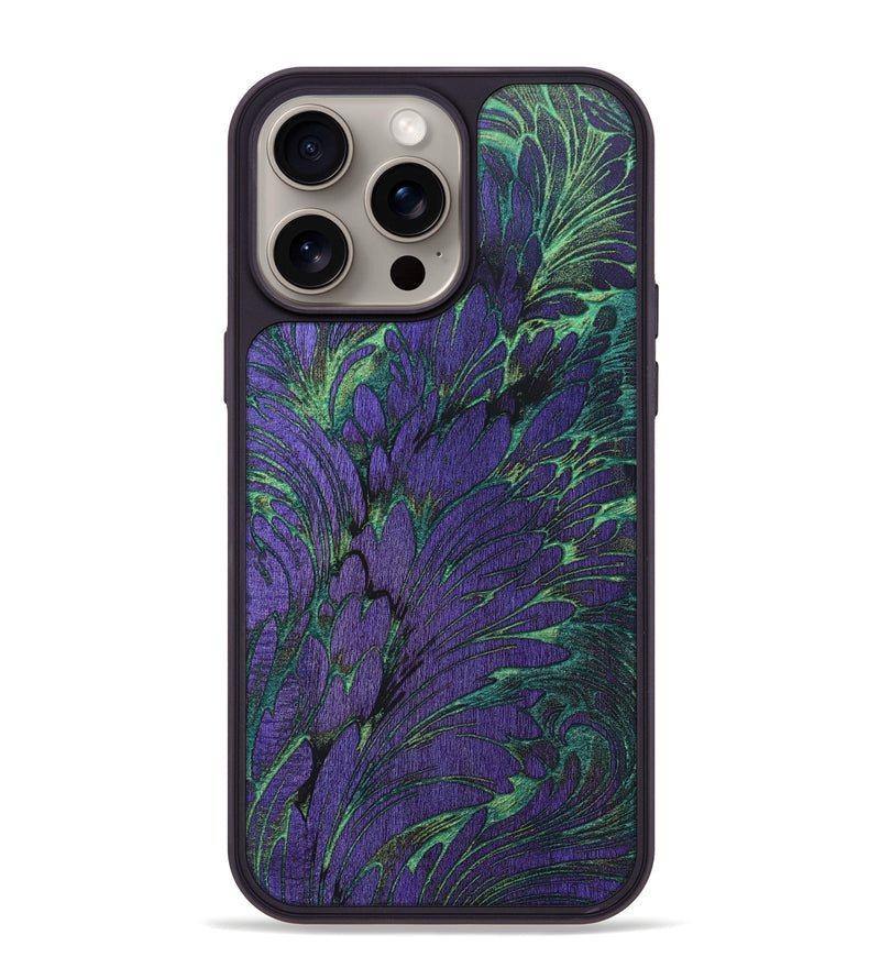 iPhone 15 Pro Max Wood+Resin Phone Case - Yahir (Harvest, 668043)