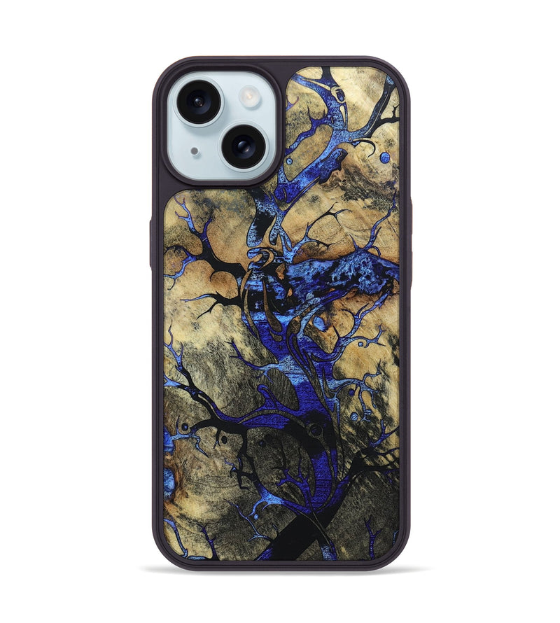 iPhone 15 Wood+Resin Phone Case - Renee (Harvest, 668044)