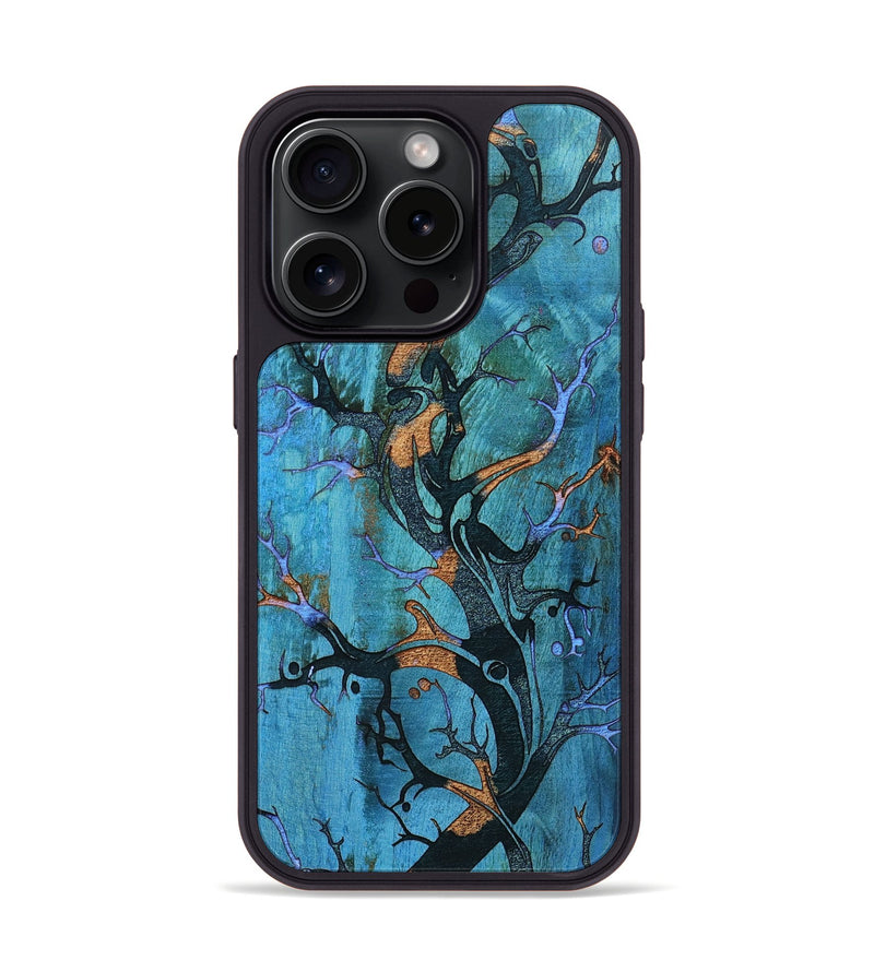 iPhone 15 Pro Wood+Resin Phone Case - Alison (Harvest, 668052)