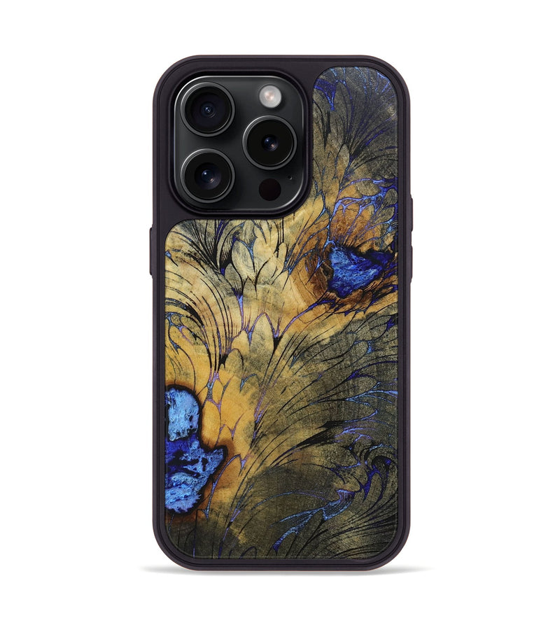 iPhone 15 Pro Wood+Resin Phone Case - Tatyana (Harvest, 668053)