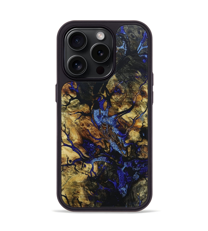 iPhone 15 Pro Wood+Resin Phone Case - Kathi (Harvest, 668056)